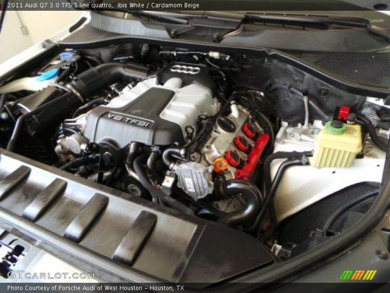 Ibis White / Cardamom Beige 2011 Audi Q7 3.0 TFSI S line quattro