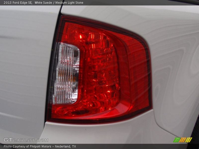 White Suede / Medium Light Stone 2013 Ford Edge SE