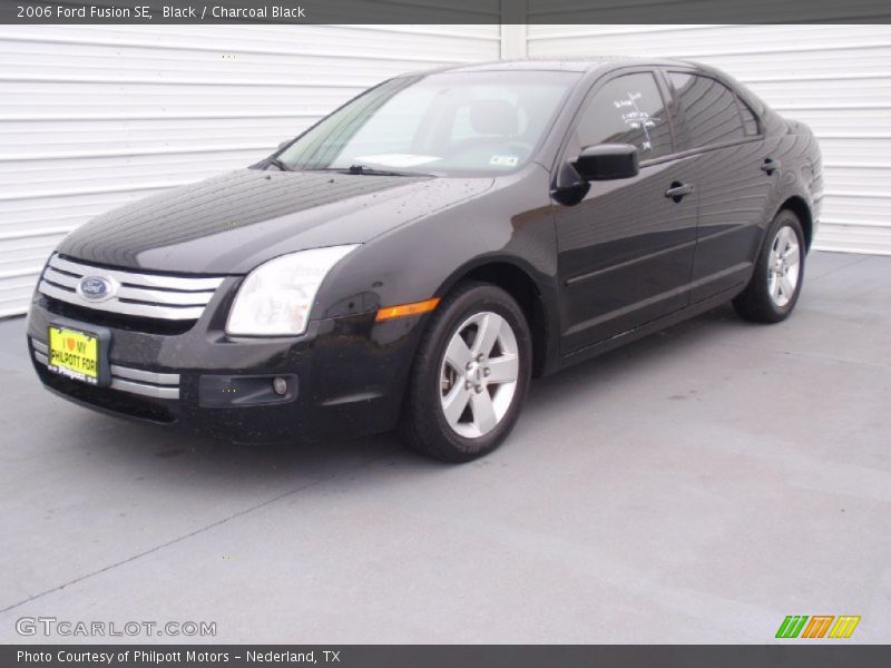 Black / Charcoal Black 2006 Ford Fusion SE