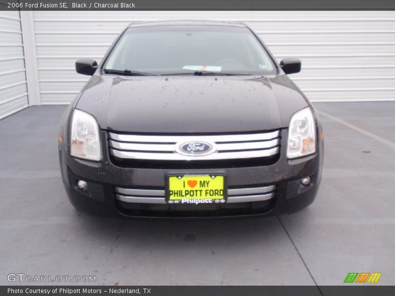 Black / Charcoal Black 2006 Ford Fusion SE