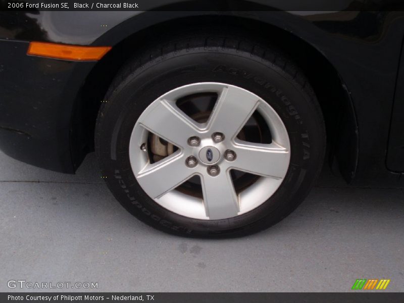 Black / Charcoal Black 2006 Ford Fusion SE