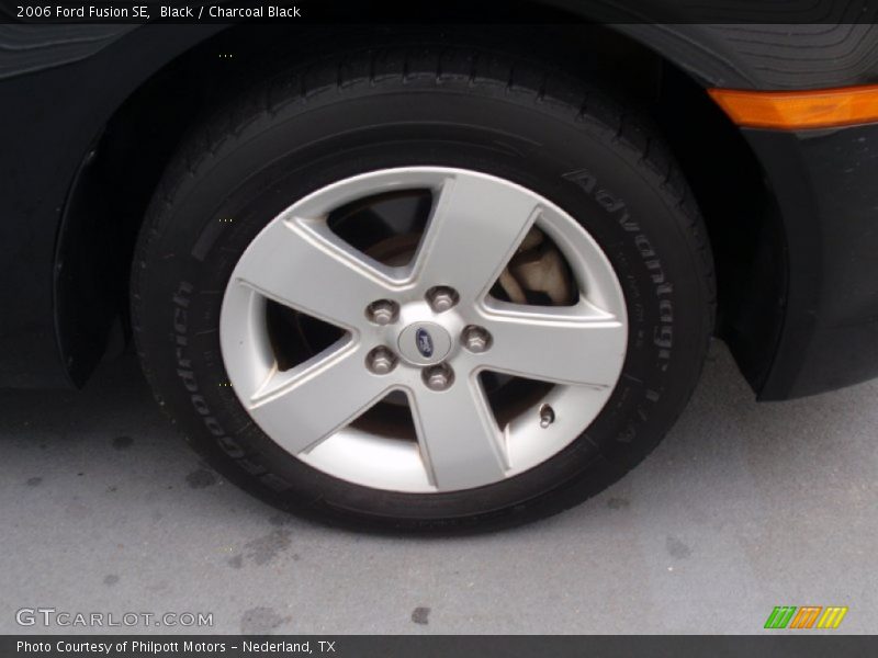 Black / Charcoal Black 2006 Ford Fusion SE