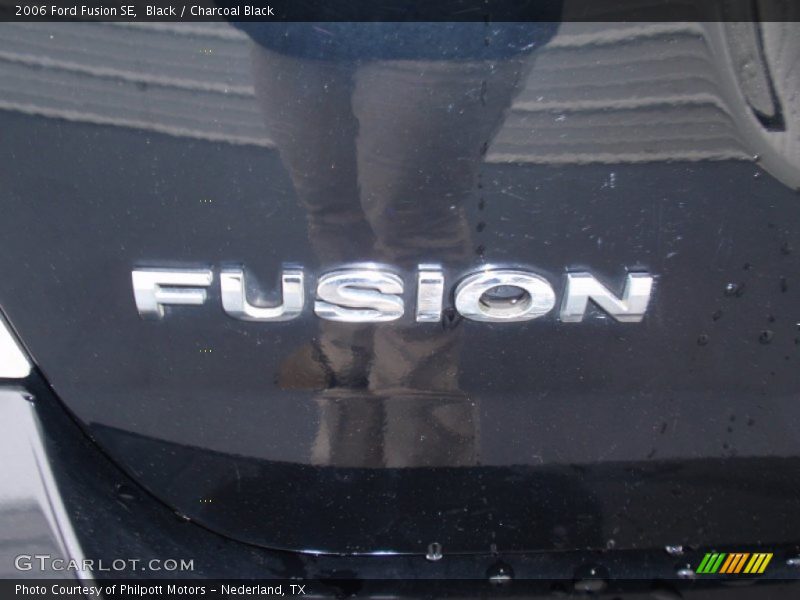 Black / Charcoal Black 2006 Ford Fusion SE