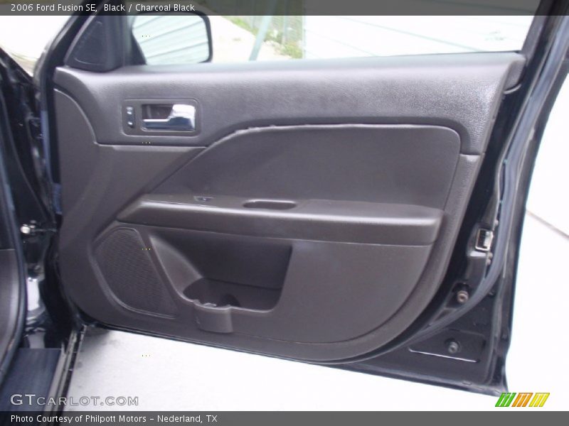 Black / Charcoal Black 2006 Ford Fusion SE