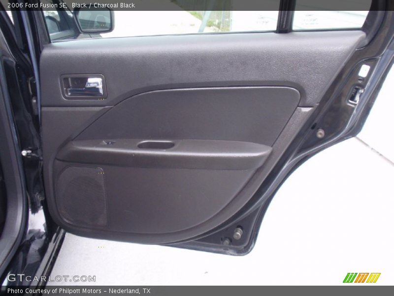 Black / Charcoal Black 2006 Ford Fusion SE