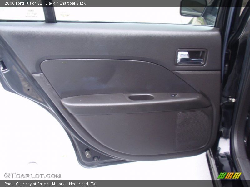 Black / Charcoal Black 2006 Ford Fusion SE