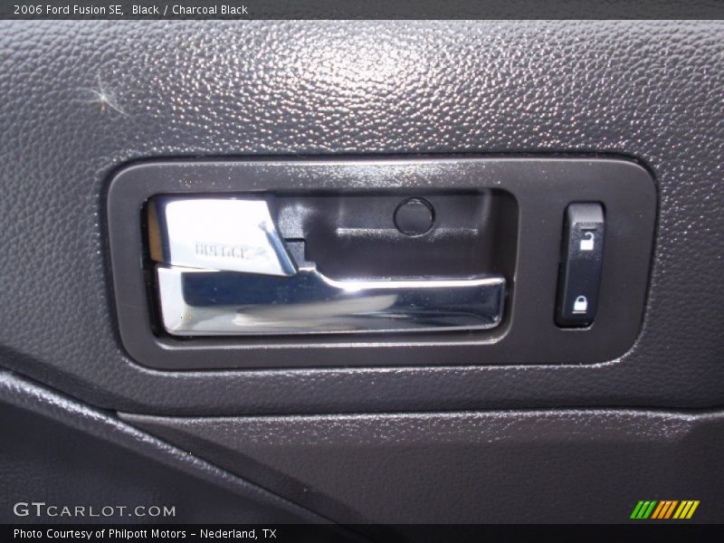 Black / Charcoal Black 2006 Ford Fusion SE