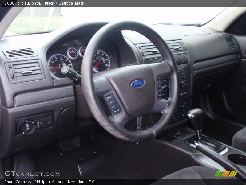 Black / Charcoal Black 2006 Ford Fusion SE