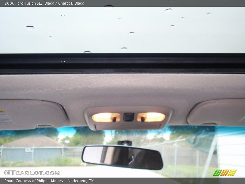 Black / Charcoal Black 2006 Ford Fusion SE