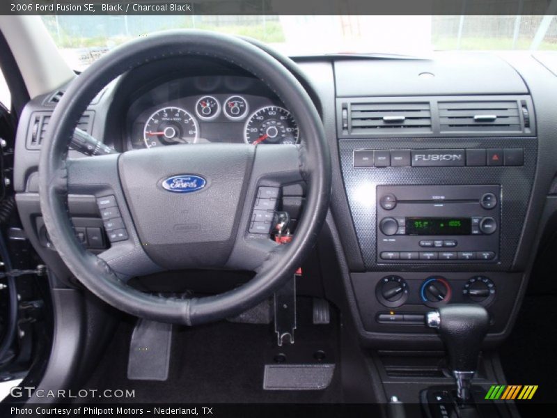 Black / Charcoal Black 2006 Ford Fusion SE