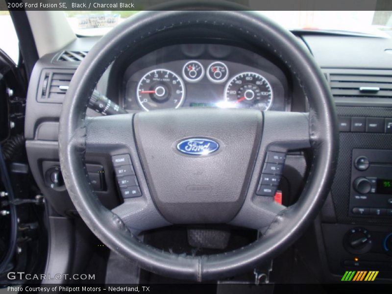 Black / Charcoal Black 2006 Ford Fusion SE