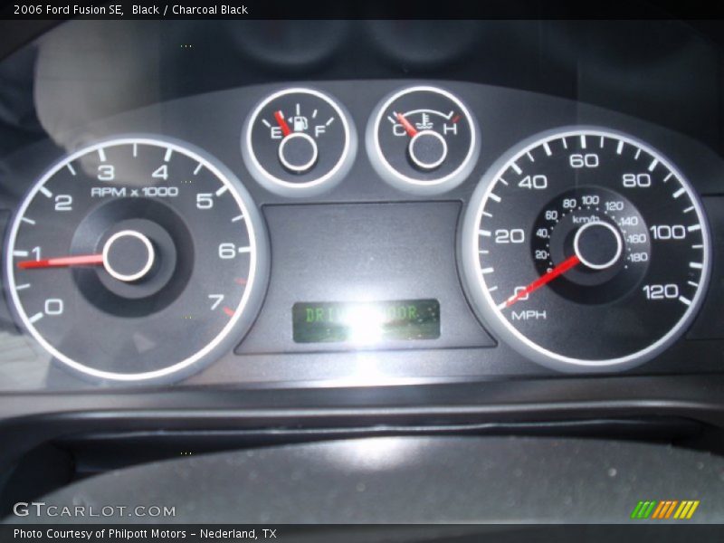 Black / Charcoal Black 2006 Ford Fusion SE