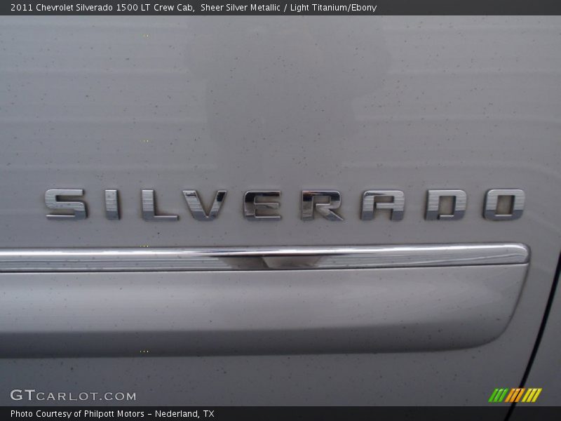 Sheer Silver Metallic / Light Titanium/Ebony 2011 Chevrolet Silverado 1500 LT Crew Cab