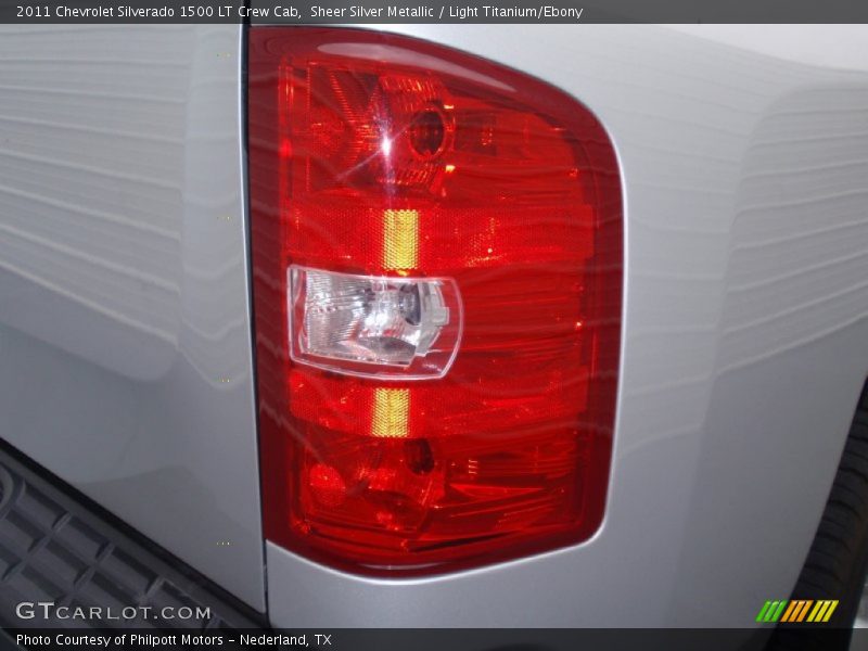 Sheer Silver Metallic / Light Titanium/Ebony 2011 Chevrolet Silverado 1500 LT Crew Cab