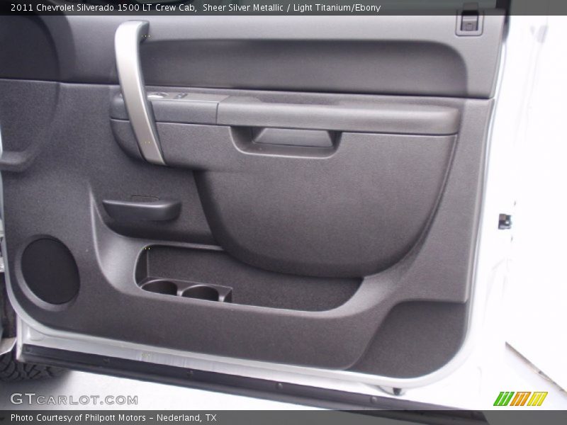 Sheer Silver Metallic / Light Titanium/Ebony 2011 Chevrolet Silverado 1500 LT Crew Cab