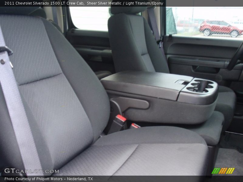 Sheer Silver Metallic / Light Titanium/Ebony 2011 Chevrolet Silverado 1500 LT Crew Cab