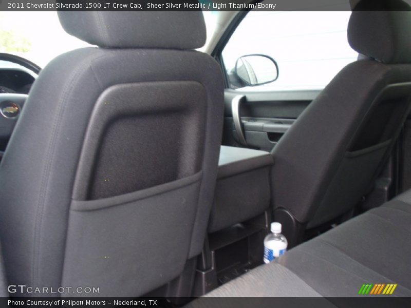 Sheer Silver Metallic / Light Titanium/Ebony 2011 Chevrolet Silverado 1500 LT Crew Cab