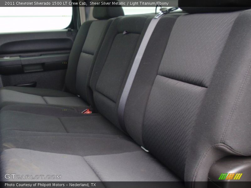 Sheer Silver Metallic / Light Titanium/Ebony 2011 Chevrolet Silverado 1500 LT Crew Cab