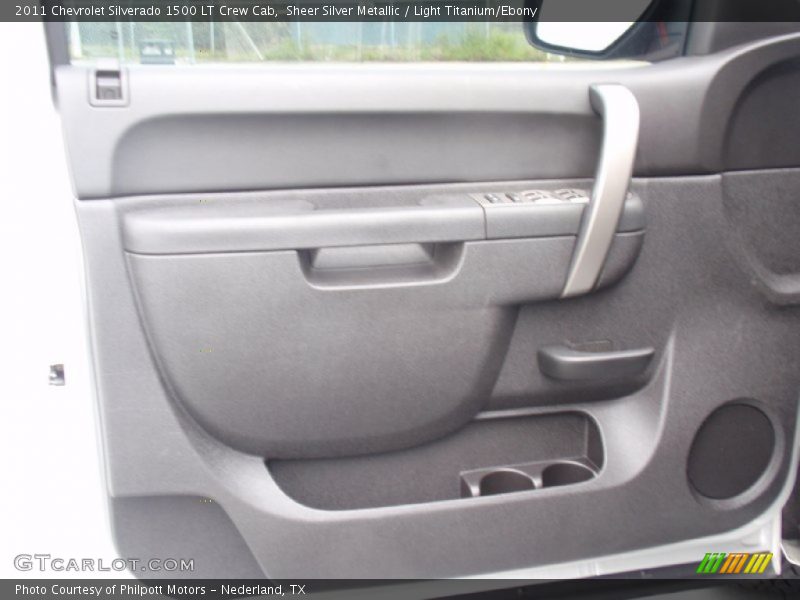 Sheer Silver Metallic / Light Titanium/Ebony 2011 Chevrolet Silverado 1500 LT Crew Cab