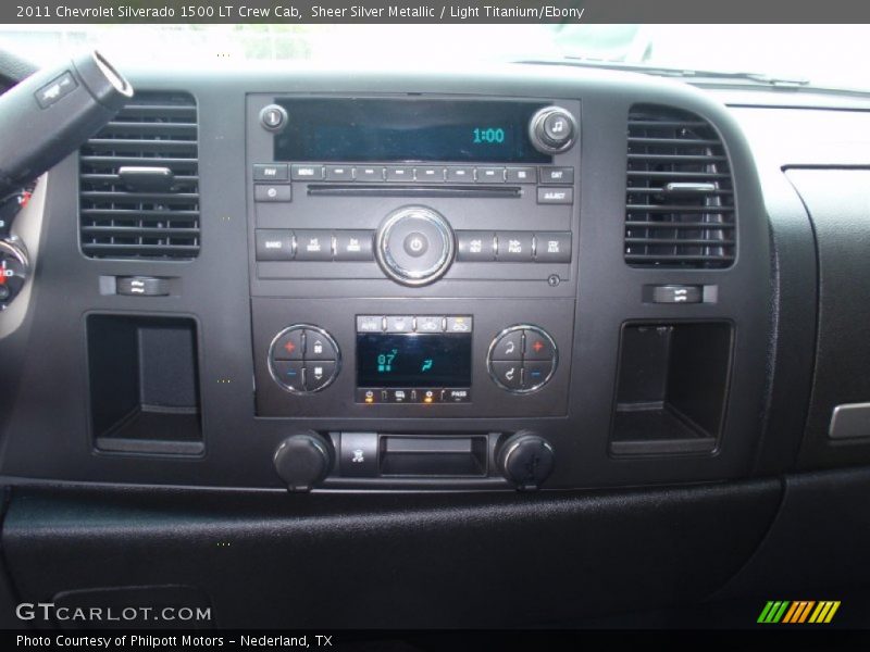 Sheer Silver Metallic / Light Titanium/Ebony 2011 Chevrolet Silverado 1500 LT Crew Cab