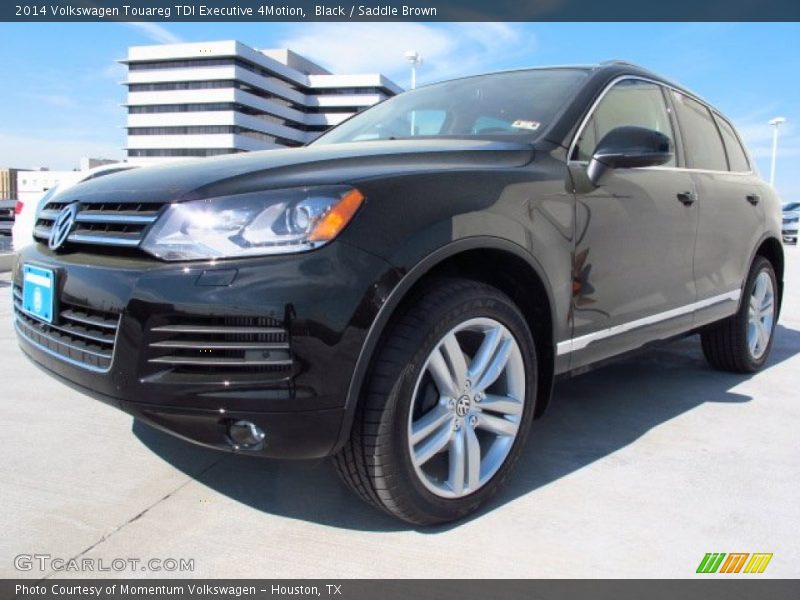 Black / Saddle Brown 2014 Volkswagen Touareg TDI Executive 4Motion