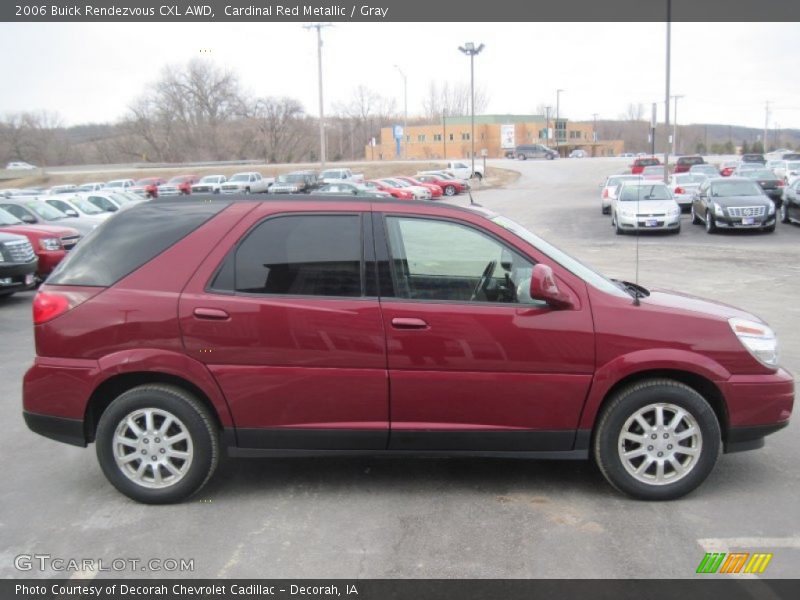 Cardinal Red Metallic / Gray 2006 Buick Rendezvous CXL AWD