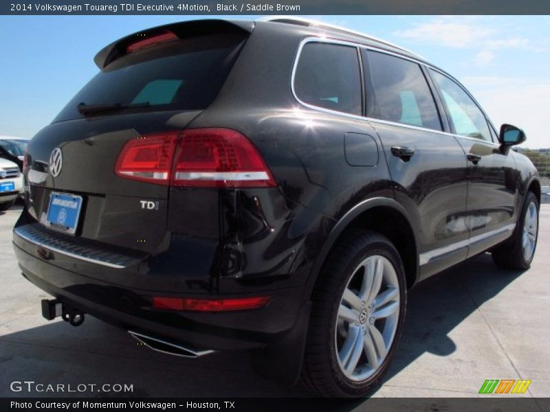 Black / Saddle Brown 2014 Volkswagen Touareg TDI Executive 4Motion