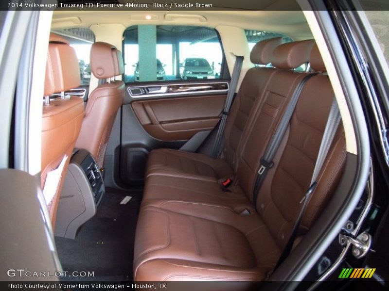 Rear Seat of 2014 Touareg TDI Executive 4Motion