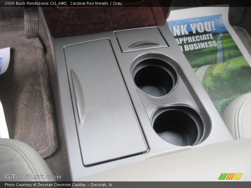 Cardinal Red Metallic / Gray 2006 Buick Rendezvous CXL AWD