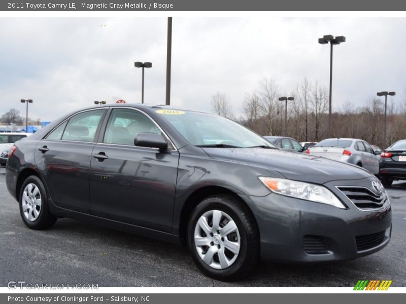 Magnetic Gray Metallic / Bisque 2011 Toyota Camry LE