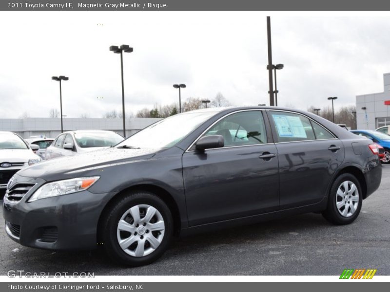 Magnetic Gray Metallic / Bisque 2011 Toyota Camry LE
