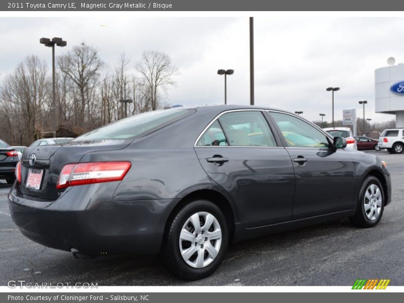 Magnetic Gray Metallic / Bisque 2011 Toyota Camry LE