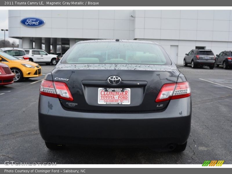Magnetic Gray Metallic / Bisque 2011 Toyota Camry LE