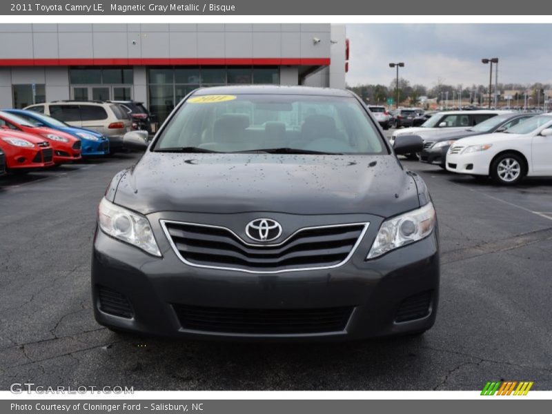 Magnetic Gray Metallic / Bisque 2011 Toyota Camry LE