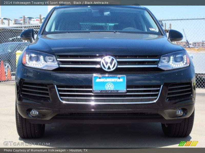 Black / Black Anthracite 2014 Volkswagen Touareg V6 Sport 4Motion