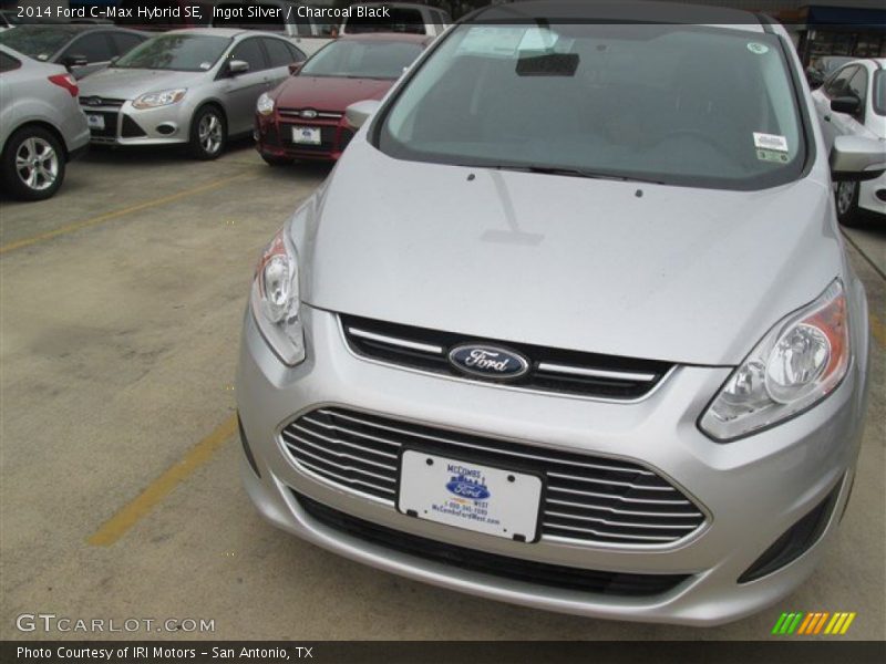 Ingot Silver / Charcoal Black 2014 Ford C-Max Hybrid SE