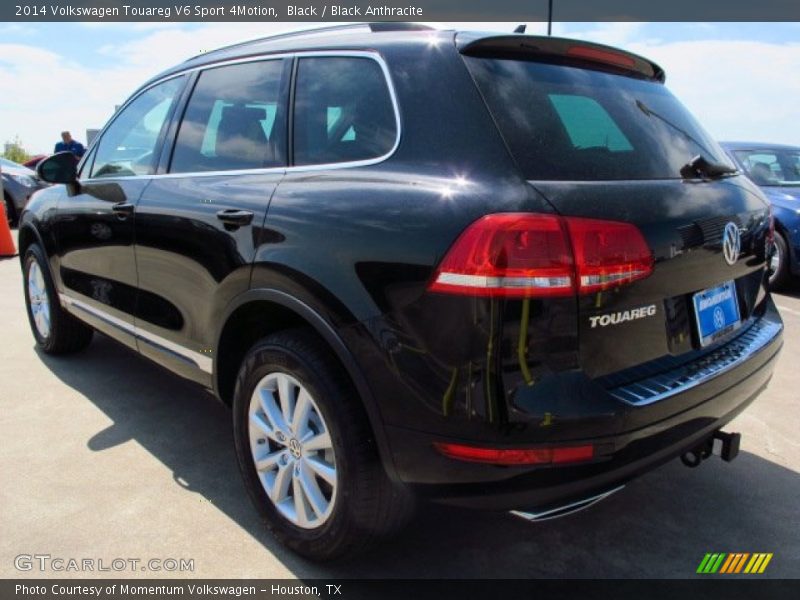 Black / Black Anthracite 2014 Volkswagen Touareg V6 Sport 4Motion