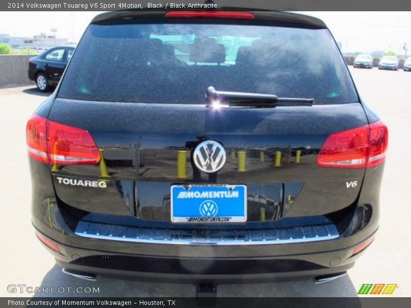 Black / Black Anthracite 2014 Volkswagen Touareg V6 Sport 4Motion