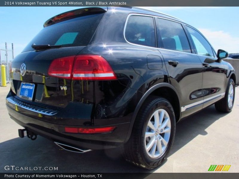 Black / Black Anthracite 2014 Volkswagen Touareg V6 Sport 4Motion