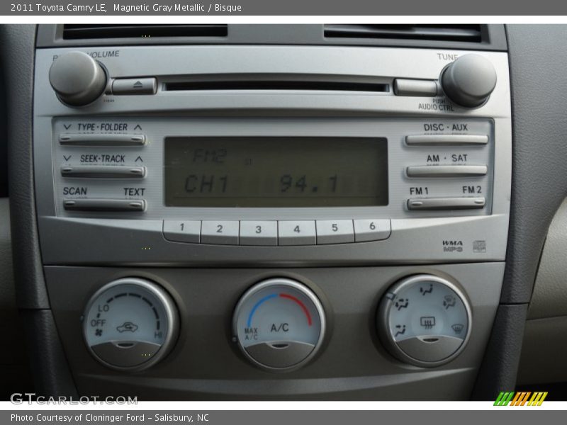 Magnetic Gray Metallic / Bisque 2011 Toyota Camry LE