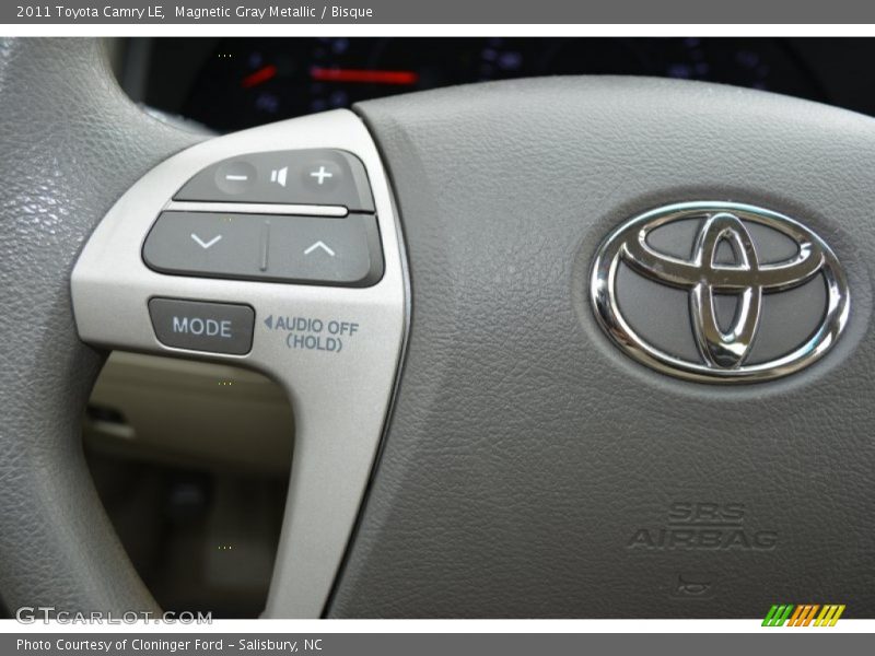 Magnetic Gray Metallic / Bisque 2011 Toyota Camry LE