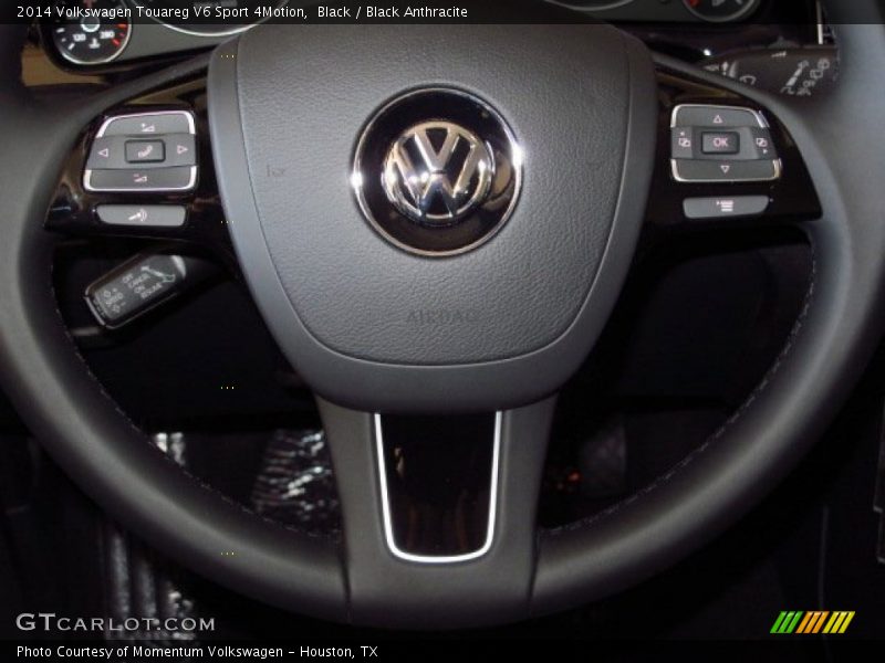 Black / Black Anthracite 2014 Volkswagen Touareg V6 Sport 4Motion