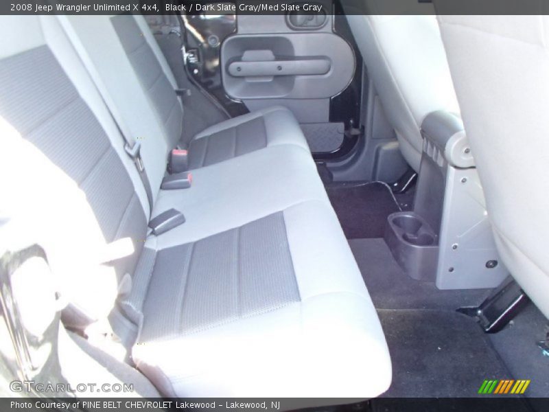 Black / Dark Slate Gray/Med Slate Gray 2008 Jeep Wrangler Unlimited X 4x4