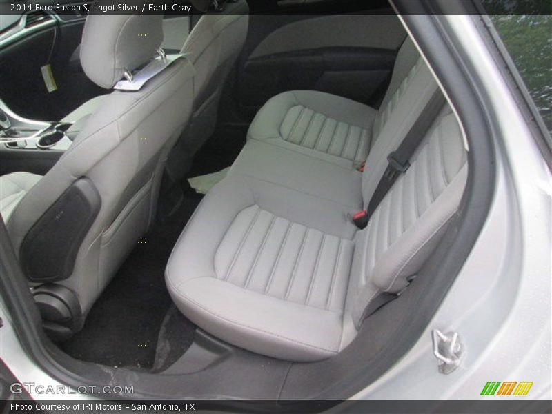 Ingot Silver / Earth Gray 2014 Ford Fusion S