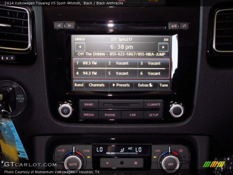 Black / Black Anthracite 2014 Volkswagen Touareg V6 Sport 4Motion