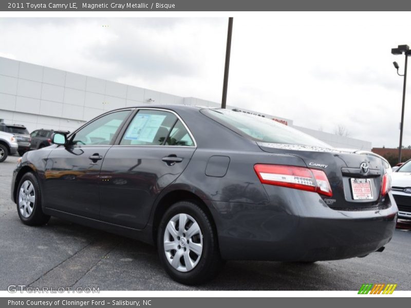 Magnetic Gray Metallic / Bisque 2011 Toyota Camry LE
