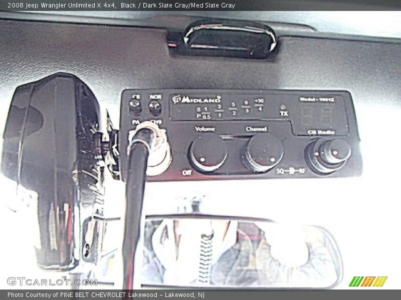 Black / Dark Slate Gray/Med Slate Gray 2008 Jeep Wrangler Unlimited X 4x4