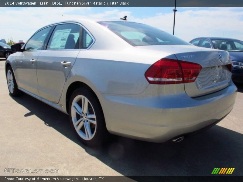 Tungsten Silver Metallic / Titan Black 2014 Volkswagen Passat TDI SE
