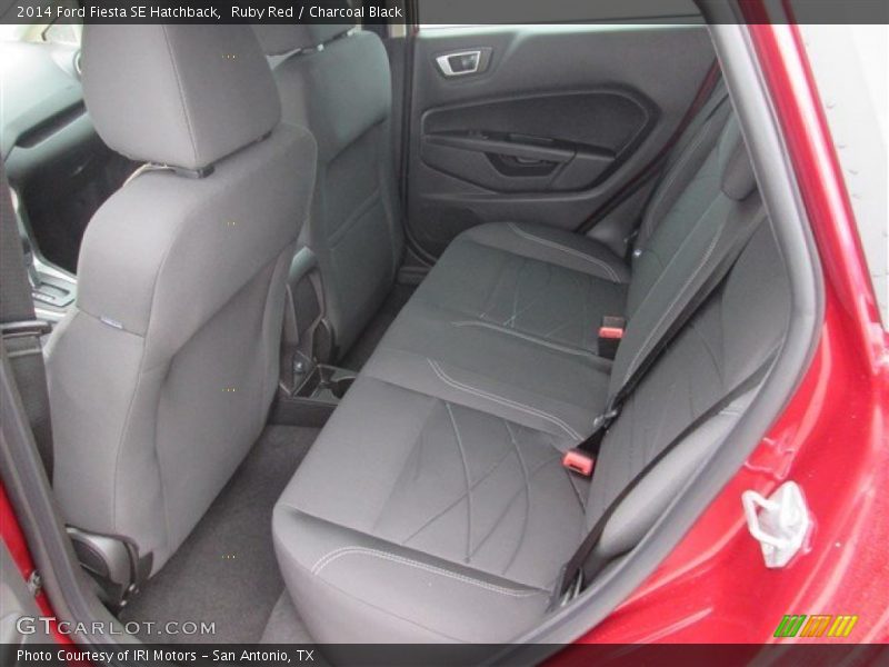 Ruby Red / Charcoal Black 2014 Ford Fiesta SE Hatchback