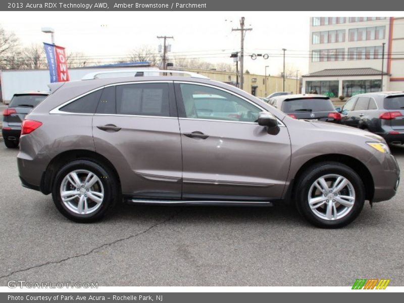 Amber Brownstone / Parchment 2013 Acura RDX Technology AWD